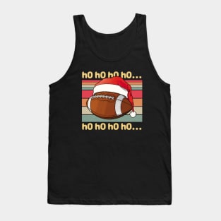 Retro Football Ho Ho Ho Tank Top